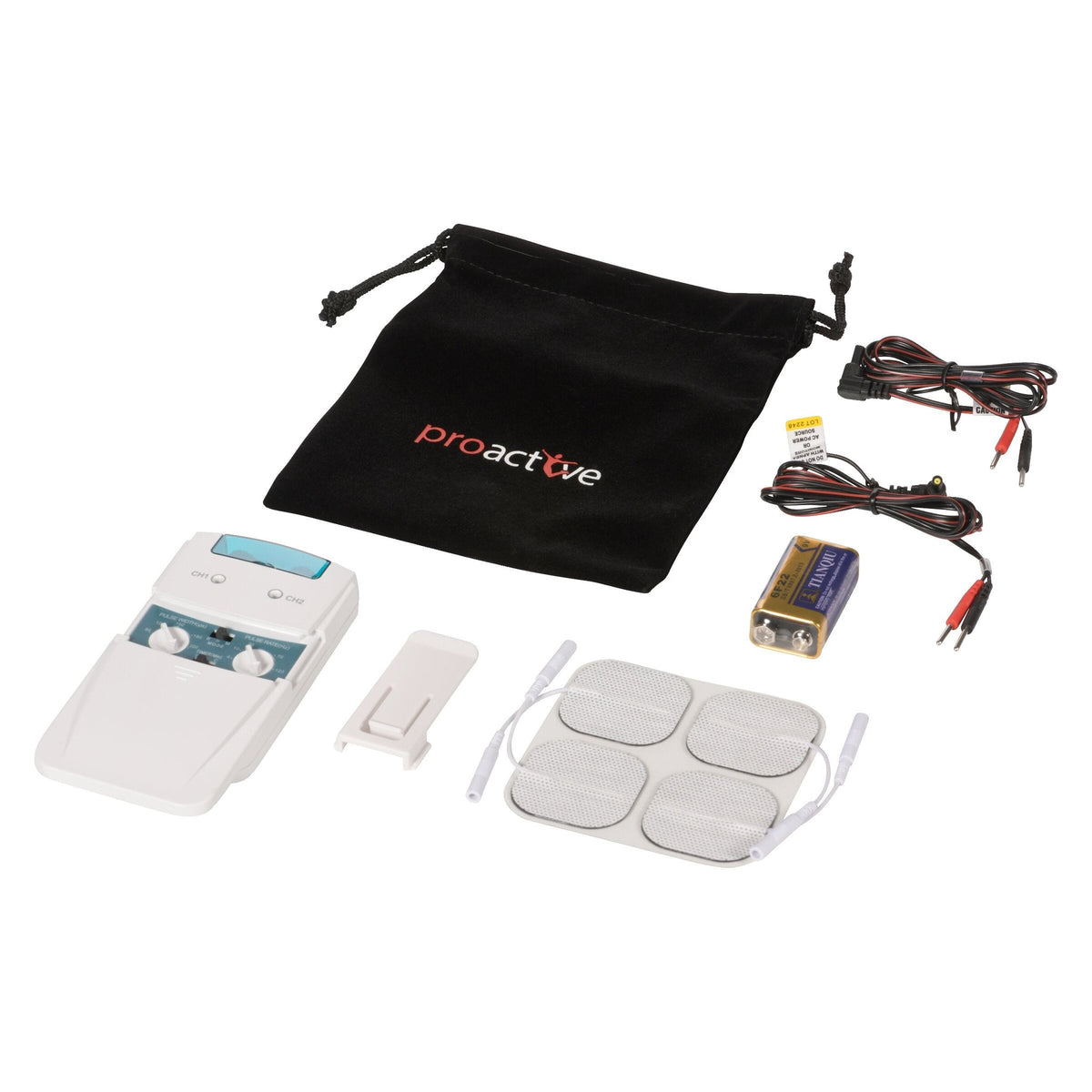 ProActive Pulse Dual Channel TENS Electro-Stimulator