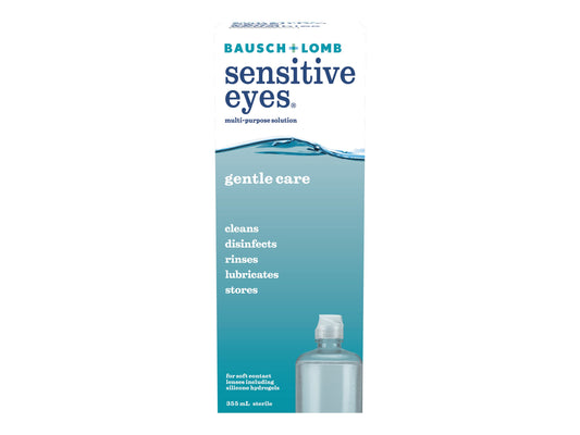 Bausch + Lomb Sensitive Eyes Multi-Purpose Solution, 355 mL