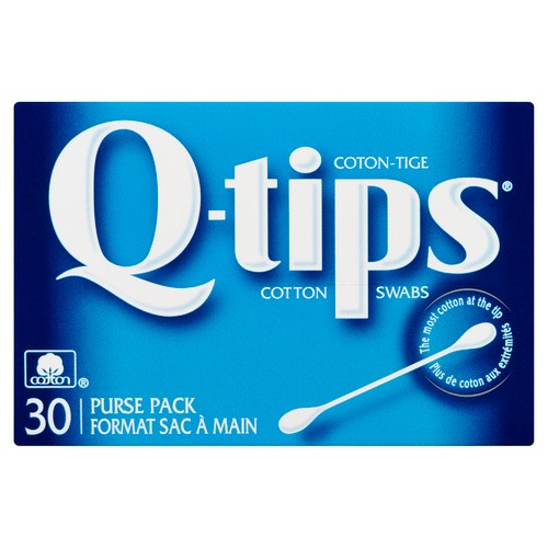 Q-tips Hygiene Shield Cotton Swabs Travel Pack, 30 Count