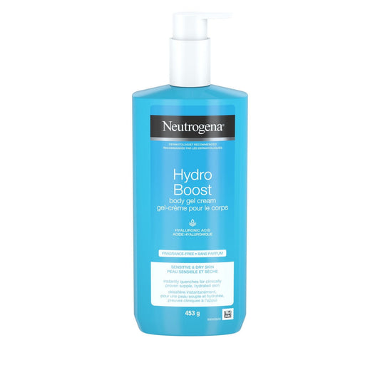 Neutrogena Hydro Boost Fragrance-Free Body Gel Cream, 453 g