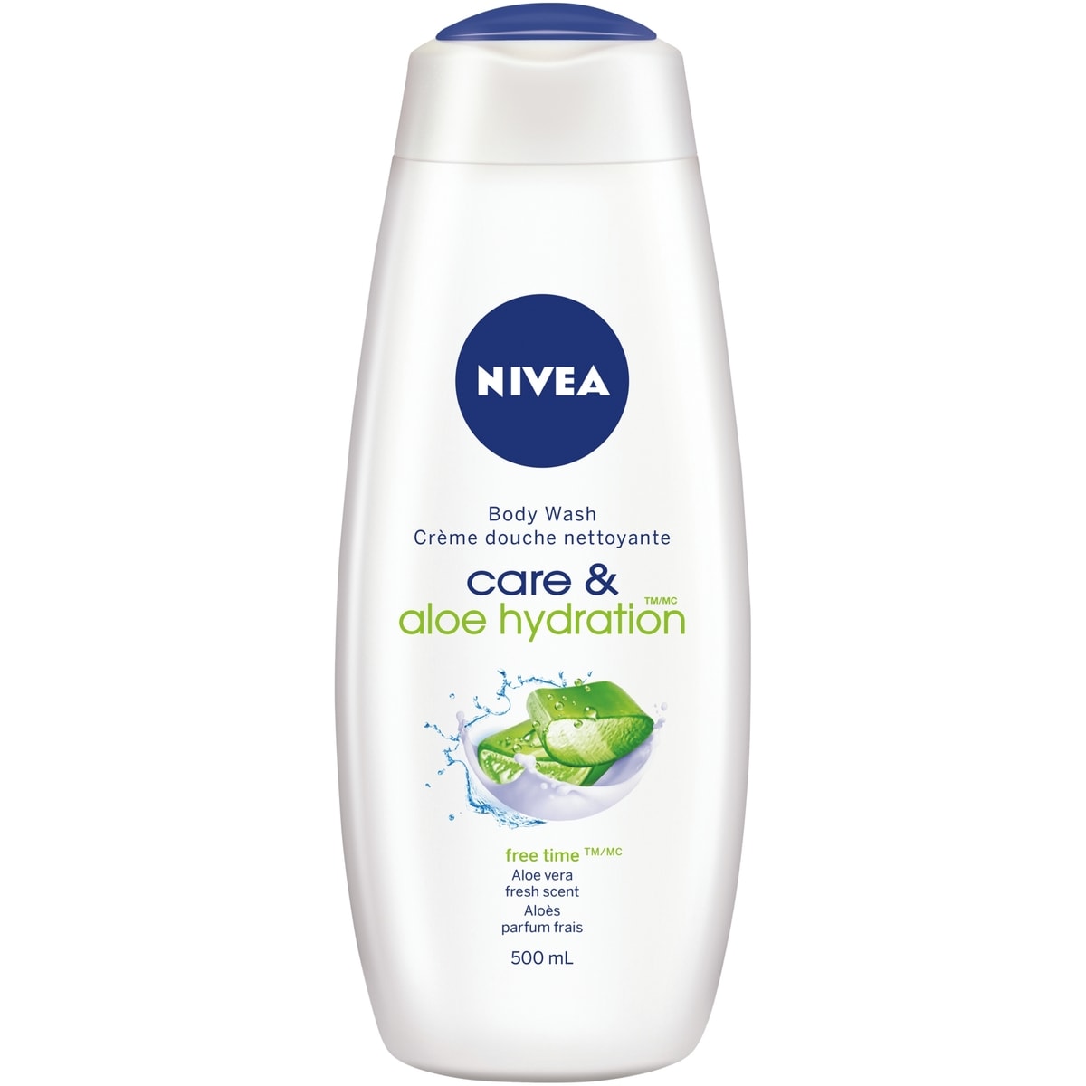 NIVEA Care & Aloe Hydration Shower Cream, 500 mL