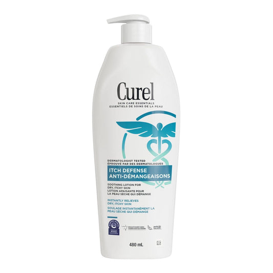 Curél Itch Defense Fragrance-Free Lotion, 480 mL