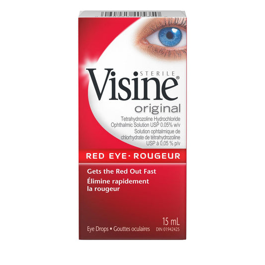 Visine Original Red Eye Drops 15 mL
