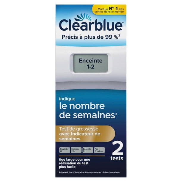 Clearblue Digital Pregnancy Test with Weeks Indicator, 2 Tests