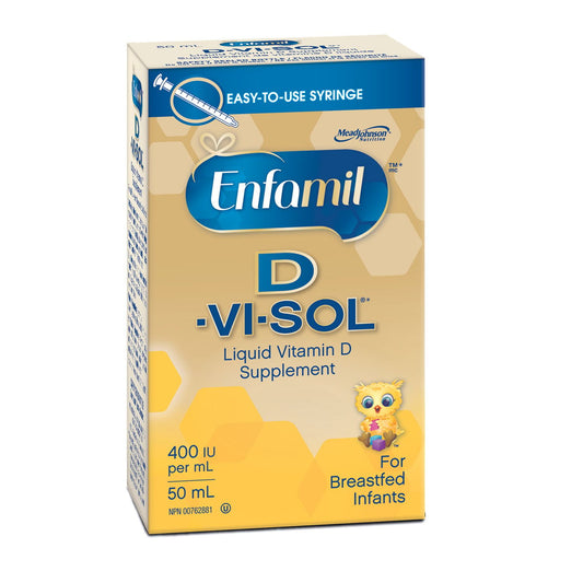 Enfamil D-Vi-Sol Liquid Vitamin D Supplement, 400 IU/mL, 50 mL