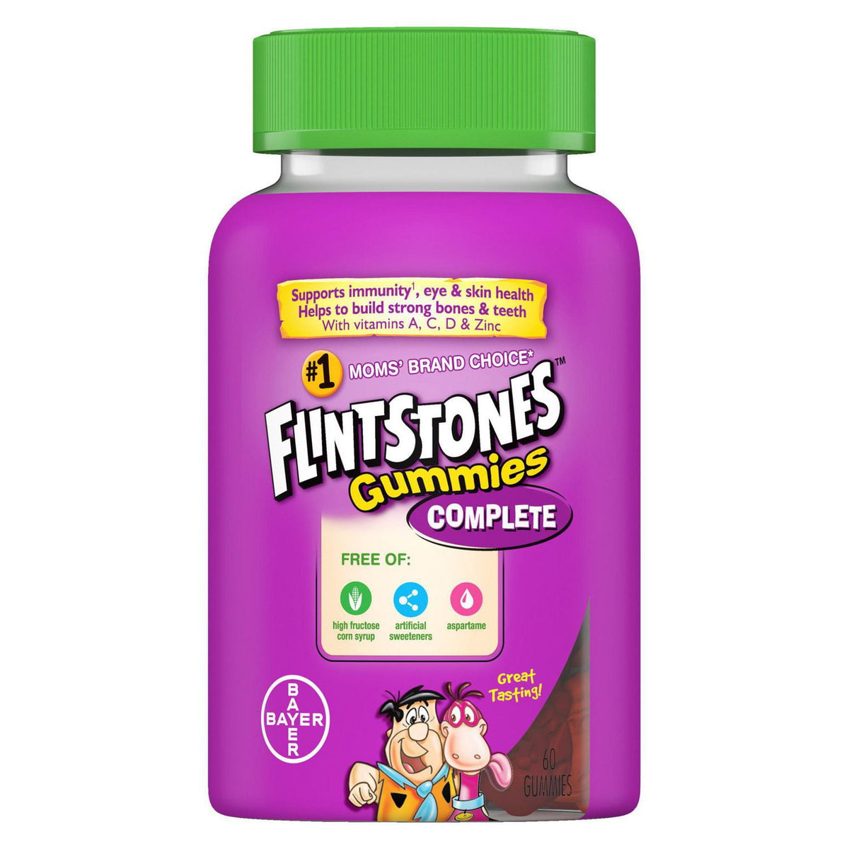 Flintstones Complete Kids Multivitamin Gummies, 180 Gummies