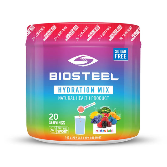 BioSteel Hydration Mix Rainbow Twist Powder, 140 g (20 Servings)
