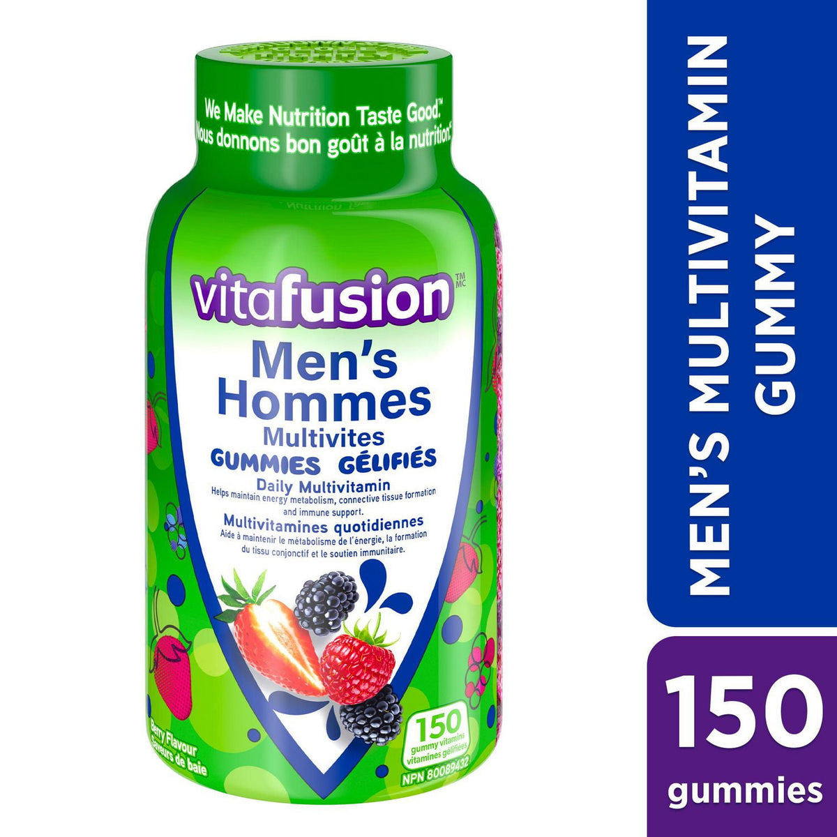 Vitafusion Men's MultiVites Gummy Multivitamin, 150 Gummies