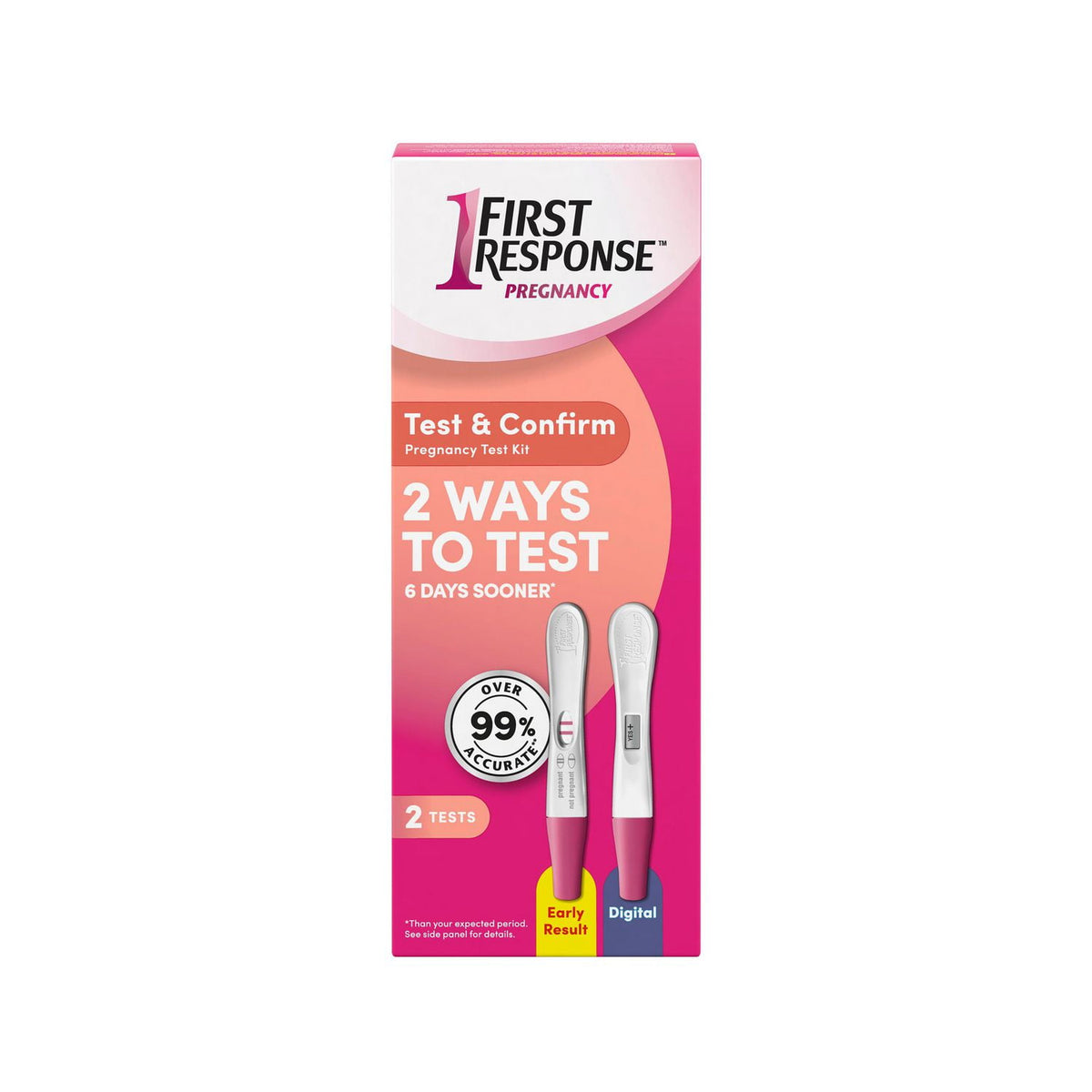 First Response Test & Confirm Pregnancy Test, 2 Count