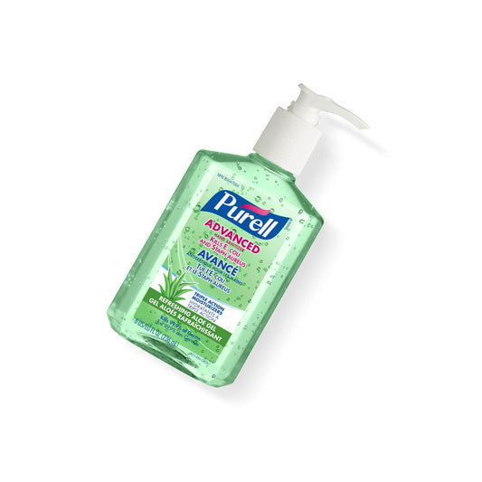 PURELL Advanced Hand Sanitizer Refreshing Aloe Gel Pump, 236 mL