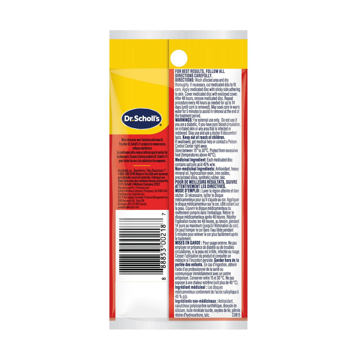 Dr. Scholl's Ultra-Thin Corn Removers, 9 Count