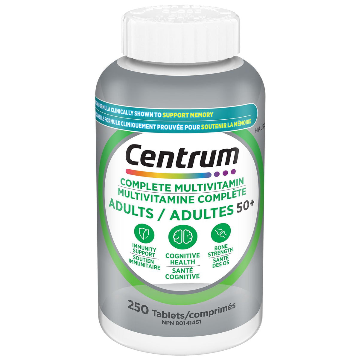 Centrum Complete Multivitamin Adult 50+ Tablets, 250 Count