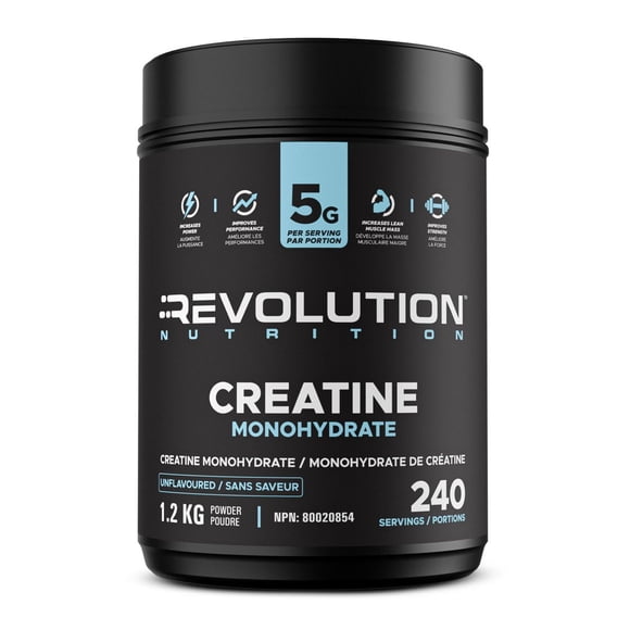 Revolution Nutrition Creatine Monohydrate Unflavoured Powder 1.2 kg