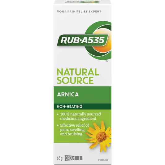 RUB·A535 Natural Source Arnica Gel-Cream Maximum Strength 65 g