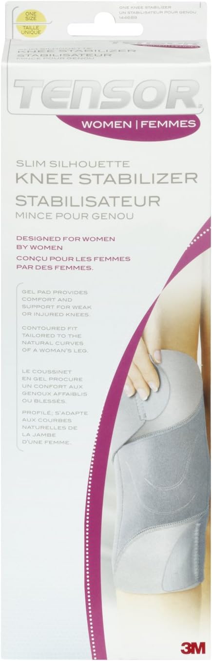 Tensor Women’s Slim Silhouette Adjustable Knee Stabilizer