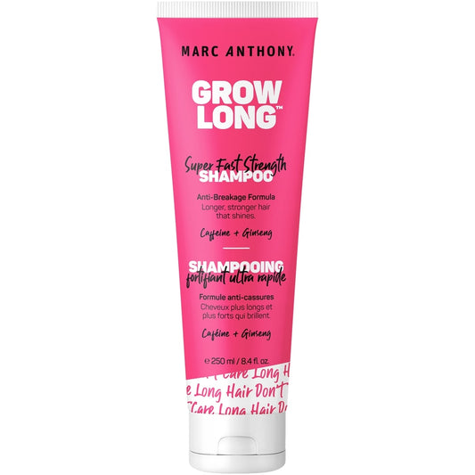 Marc Anthony Grow Long Super Fast Strength Sulfate-Free Shampoo, 250 mL