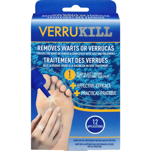 VerruKill Wart Remover, 12 Applications