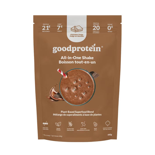 Good Protein All-in-One Shake, Chocolate Fudge, 440 g