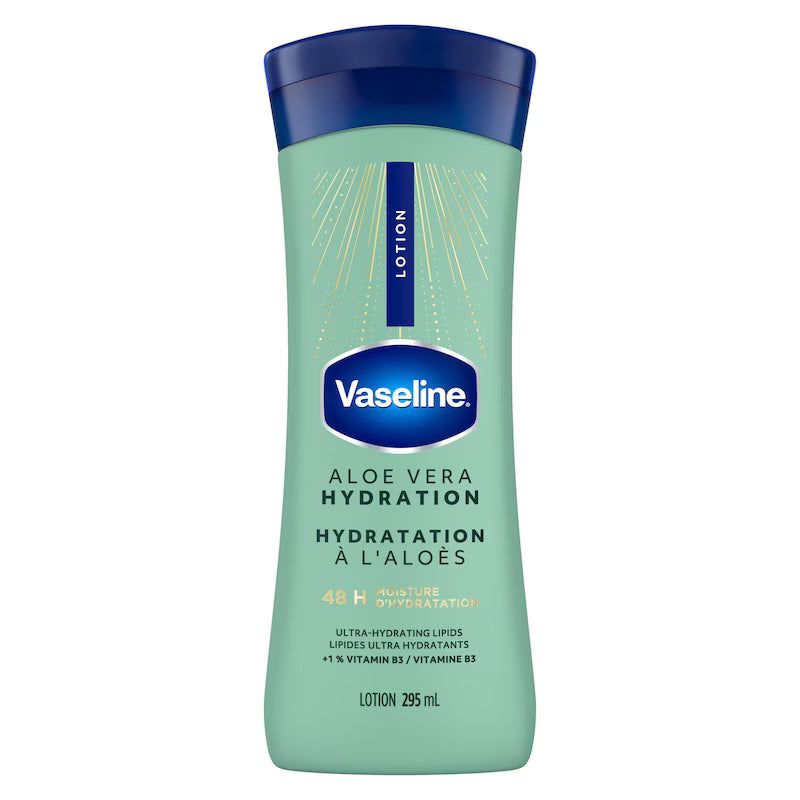 Vaseline Intensive Care Aloe Vera Hydration Lotion, 295 mL