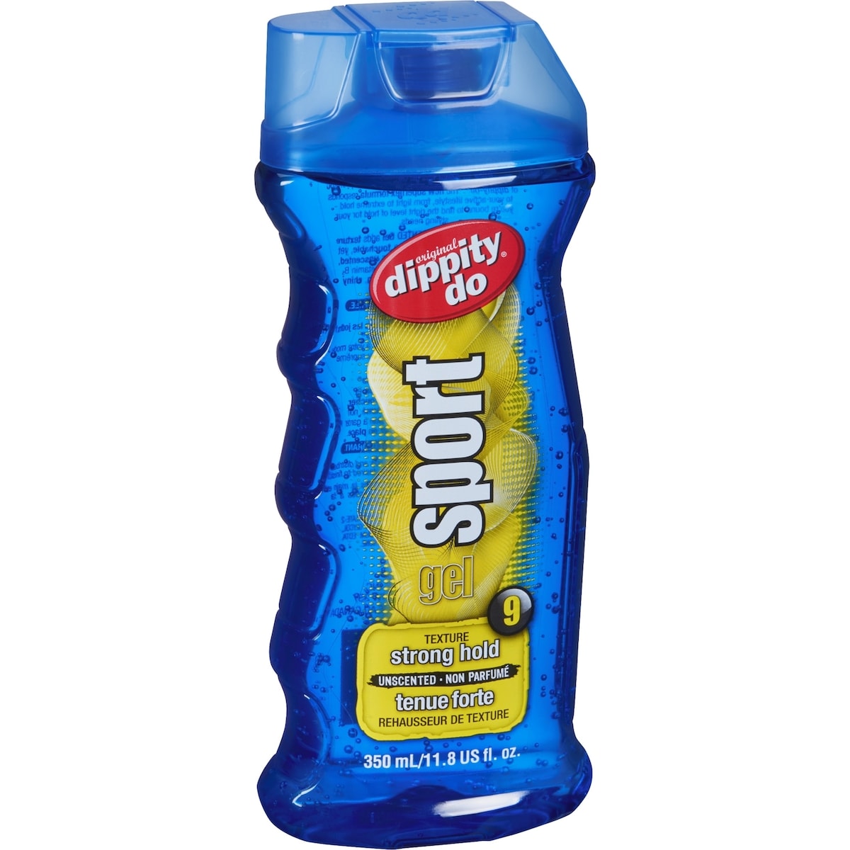 Dippity-Do Sport Unscented Strong Hold Hair Gel, 350 mL