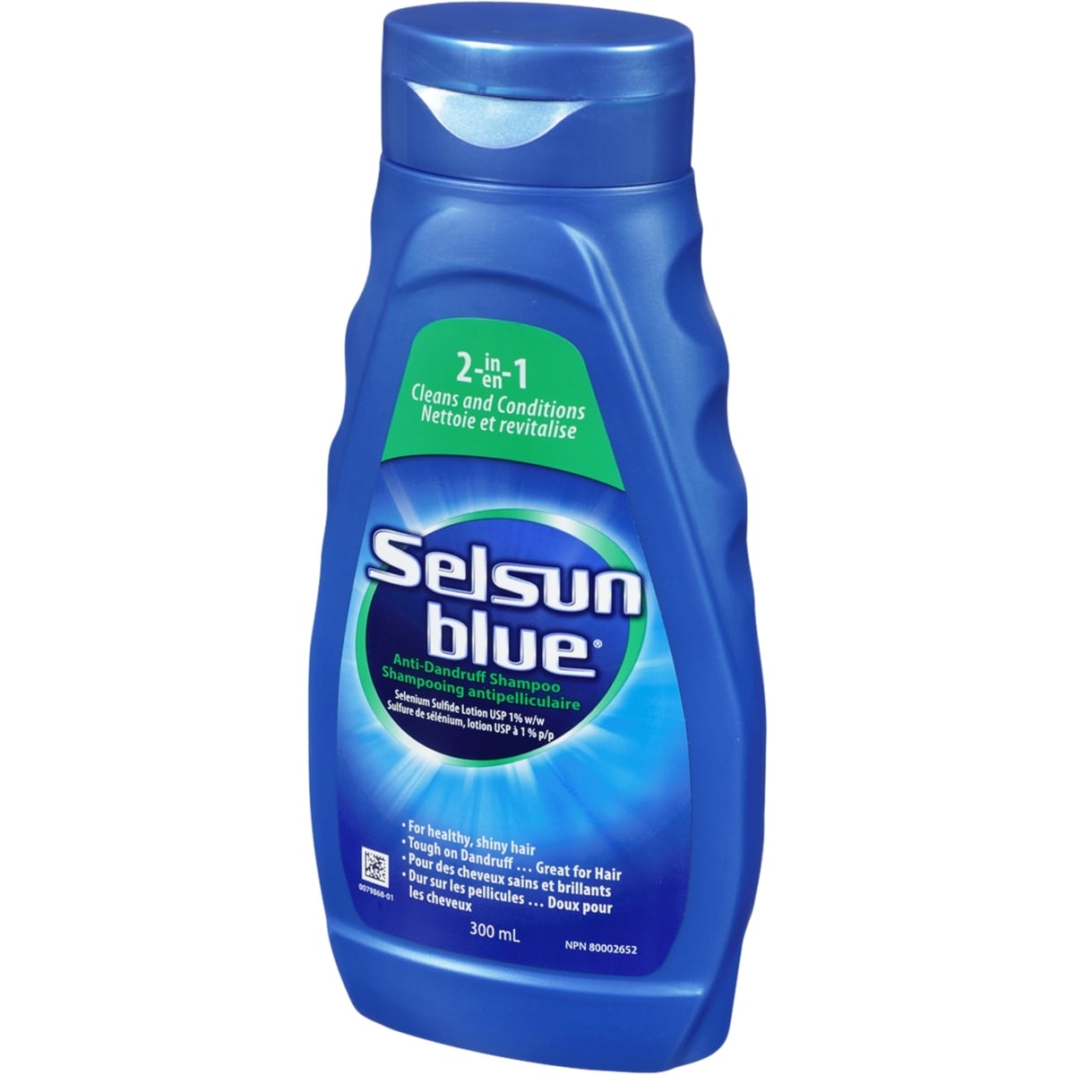 Selsun Blue 2-in-1 Anti-Dandruff Shampoo & Conditioner, 300 mL