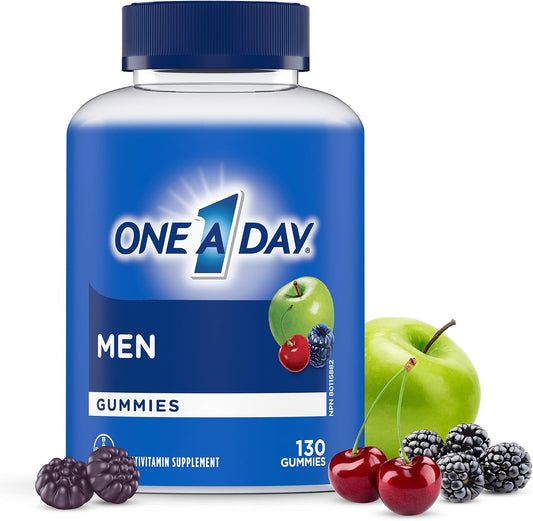 One A Day Men's Multivitamin Gummies, 130 Gummies
