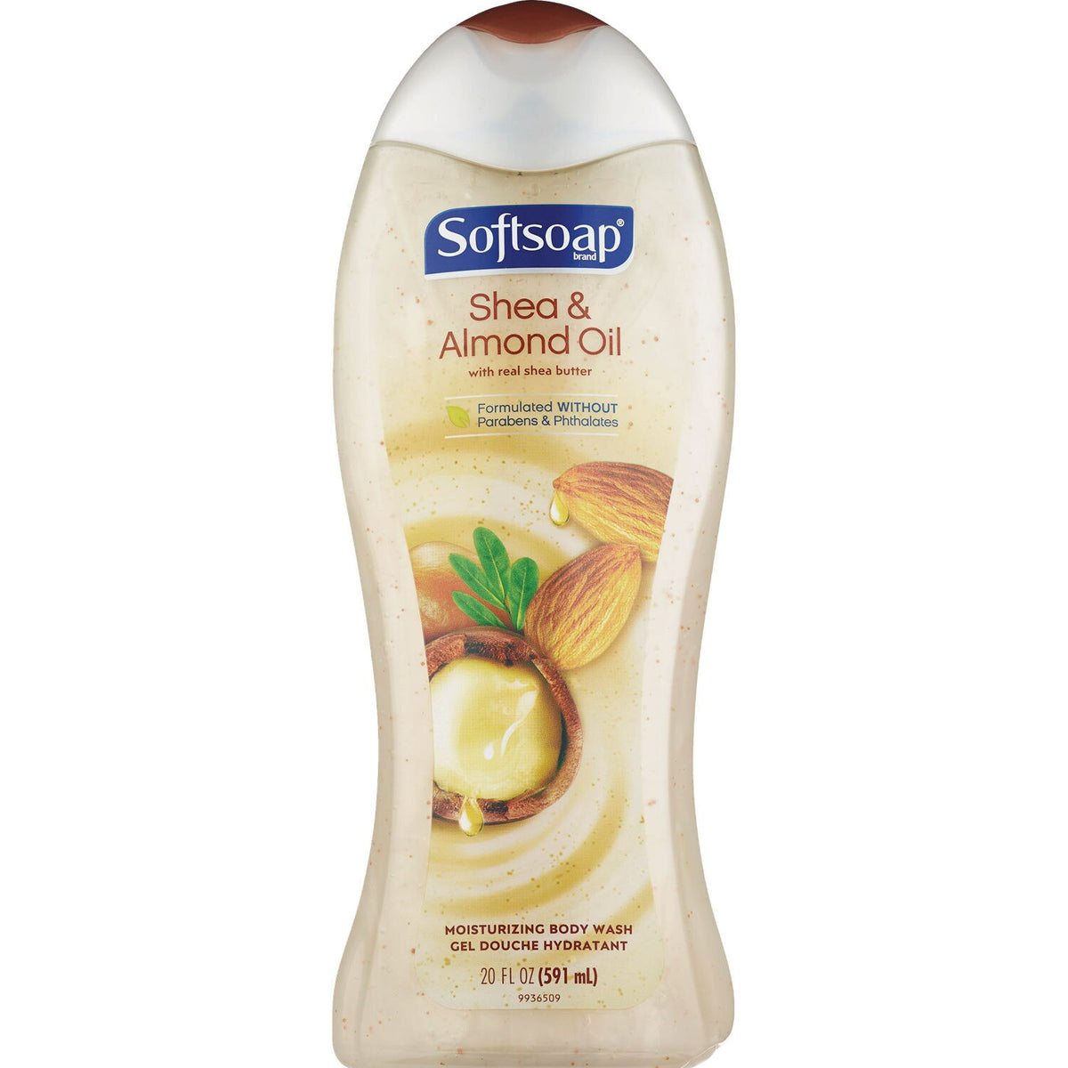 Softsoap Shea & Almond Oil Moisturizing Body Wash, 591 mL
