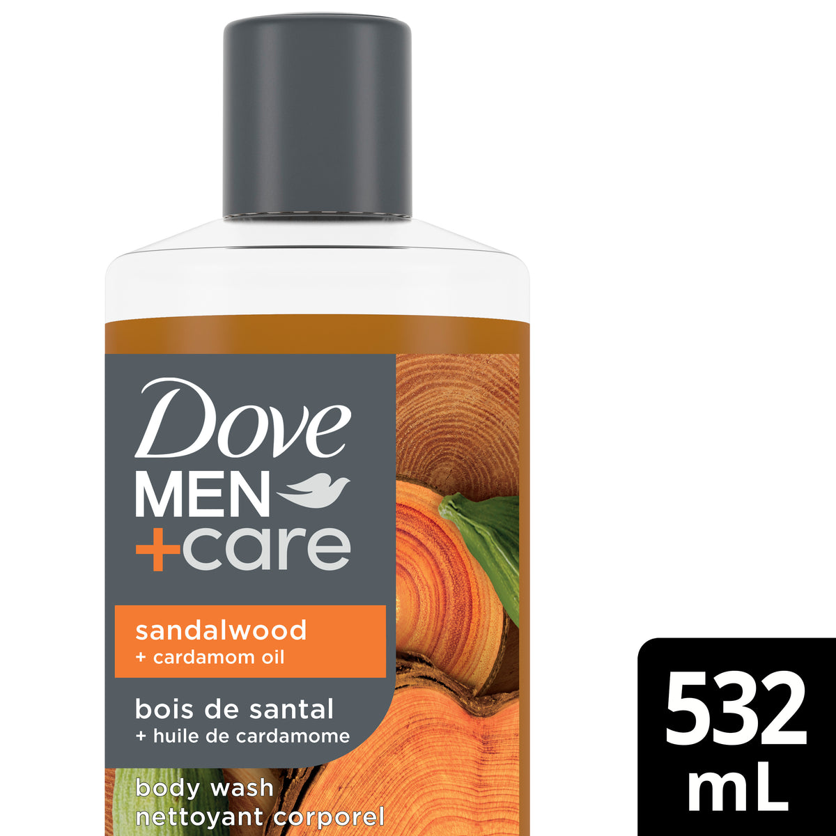 Dove Men+Care Restore Body Wash Sandalwood & Cardamom Oil 532 mL