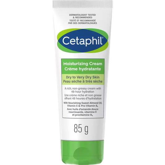 Cetaphil Moisturizing Cream for Dry to Very Dry Sensitive Skin, 85 g