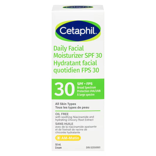 Cetaphil Daily Facial Moisturizer SPF 30, 50 mL