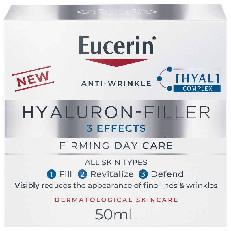 Eucerin Hyaluron-Filler 3 Effects Firming Day Care Cream, 50 mL