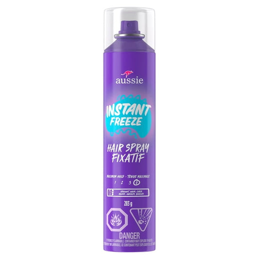 Aussie Instant Freeze Maximum Hold Hair Spray, 283 g
