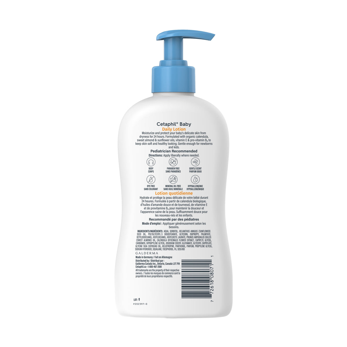 Cetaphil Baby Daily Lotion, 400 mL