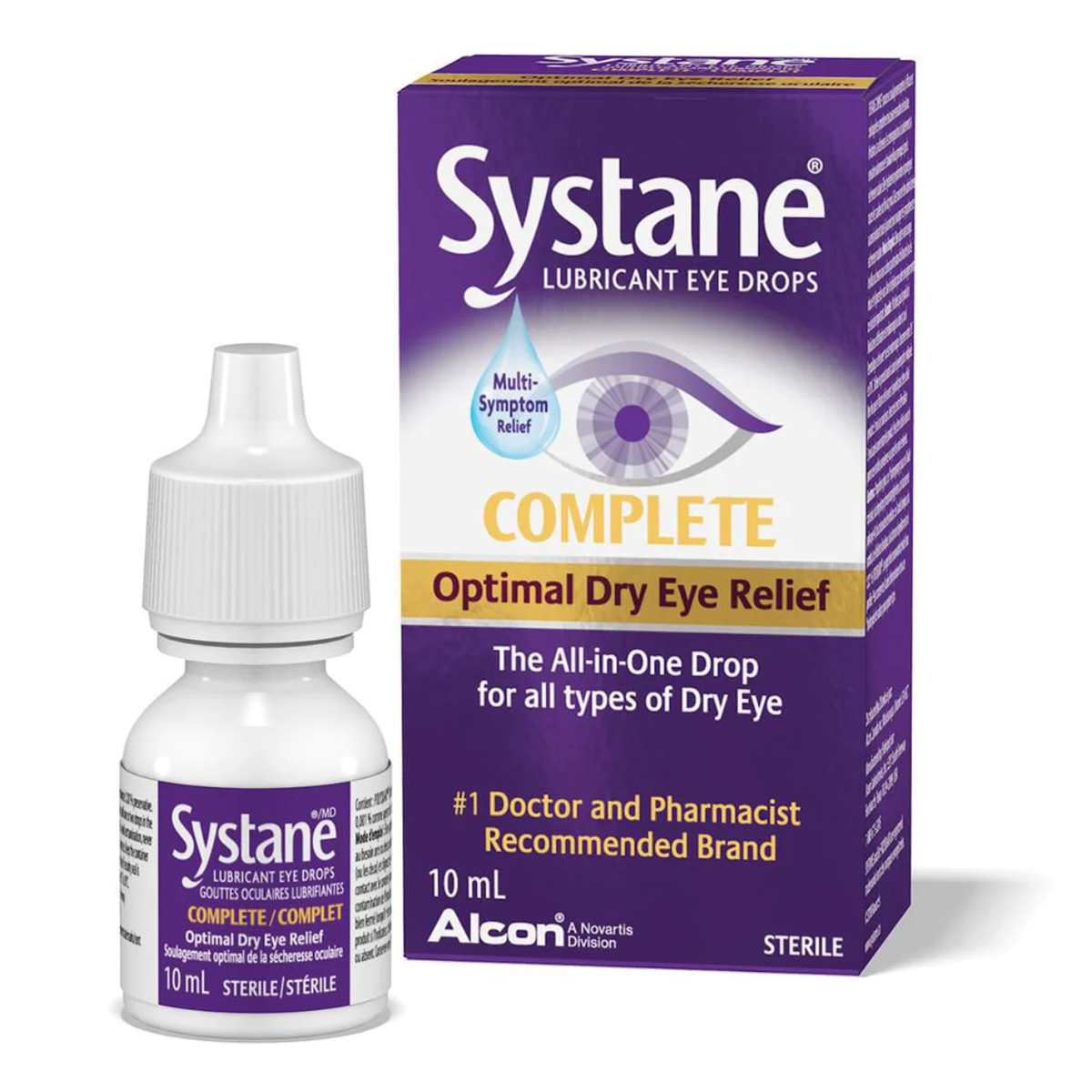 Systane Complete Lubricant Eye Drops, 10 mL