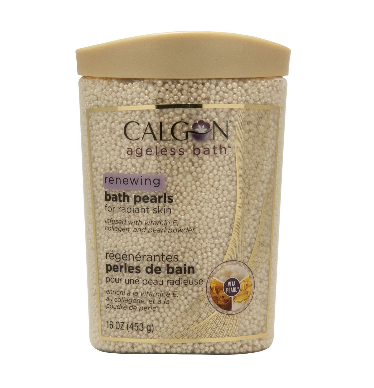 Calgon Ageless Bath Renewing Bath Pearls 453 g