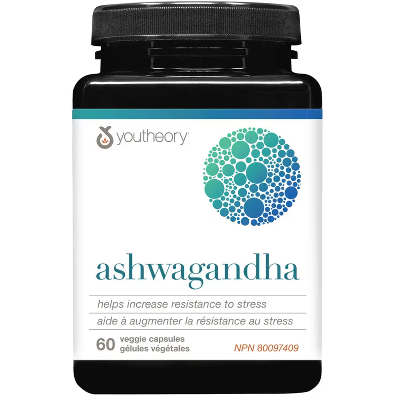 Youtheory Ashwagandha 7,200 mg, 60 Capsules