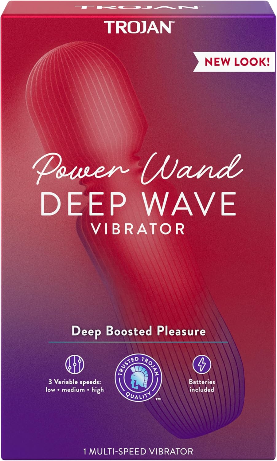 Trojan Power Wand Deep Wave Vibrator