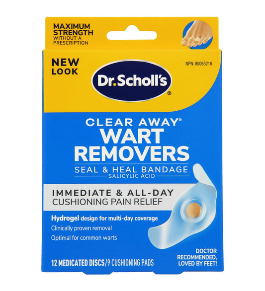 Dr. Scholl's Clear Away Duragel Wart Remover, 9 Count