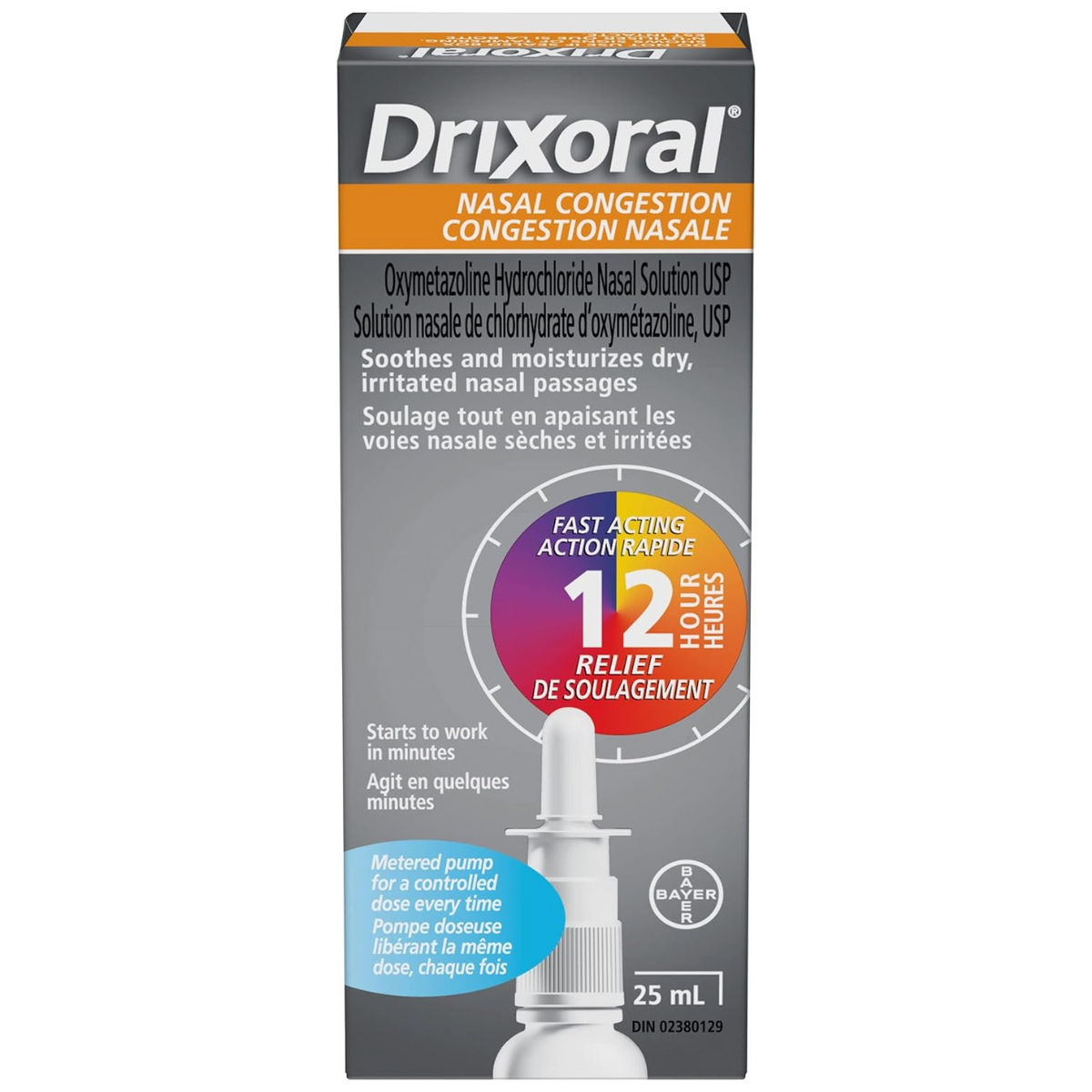 Drixoral Nasal Congestion Metered Pump Spray 25 mL
