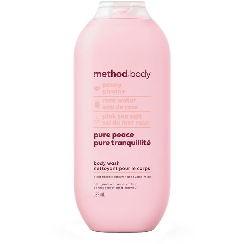 Method Body Pure Peace Body Wash, 532 mL