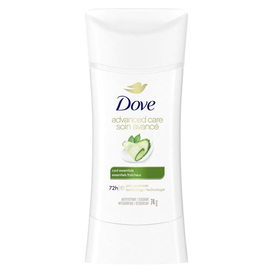 Dove Advanced Care Cool Essentials Antiperspirant Deodorant Stick, 74 g