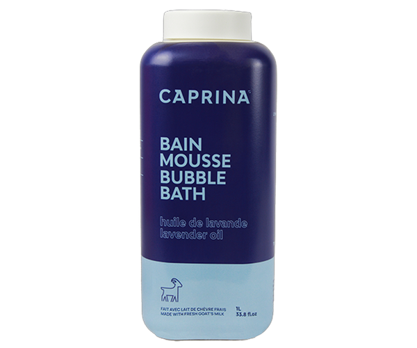 Caprina Goat Milk Bubble Bath with Lavender Oil, 1 L