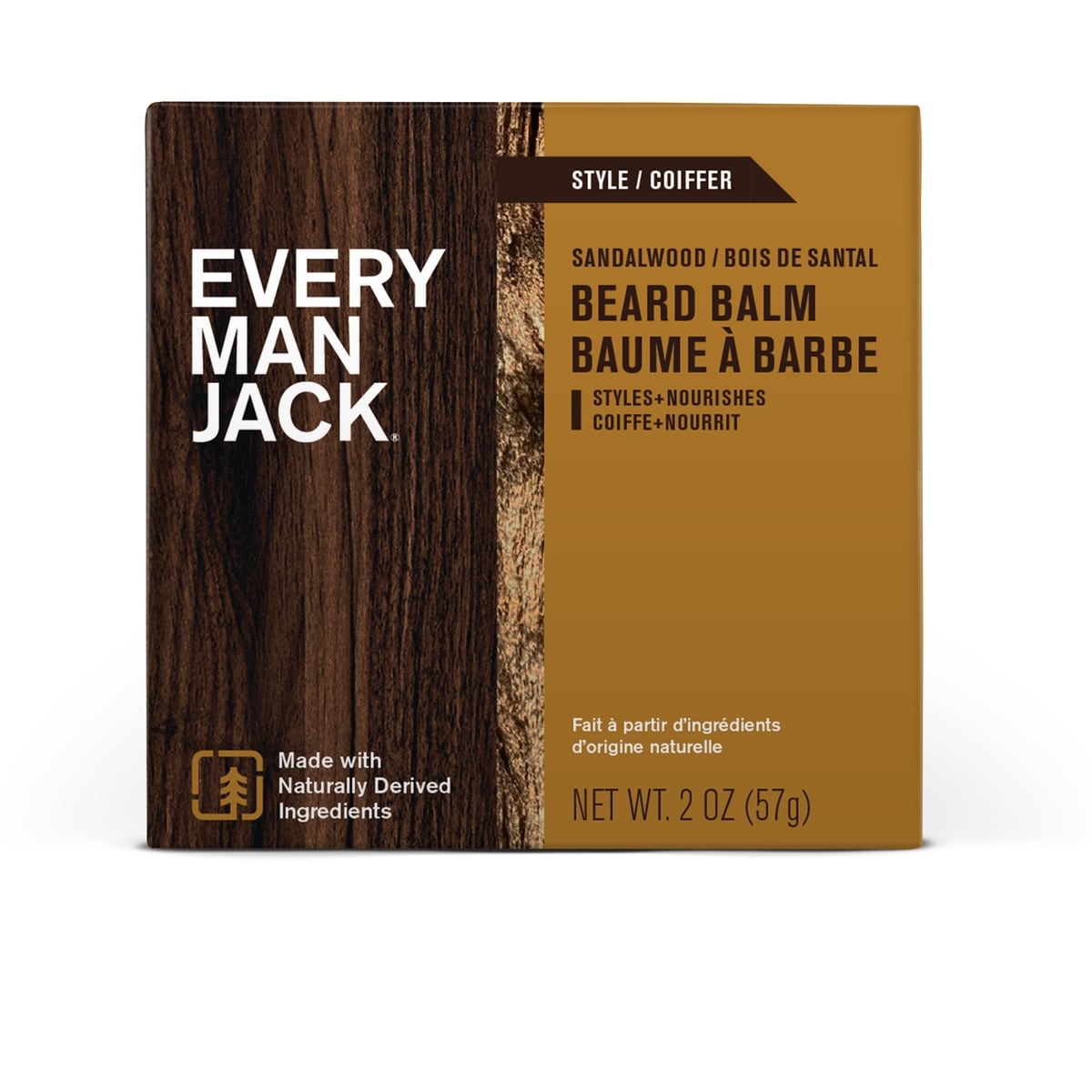 Every Man Jack Sandalwood Beard Balm, 56 g