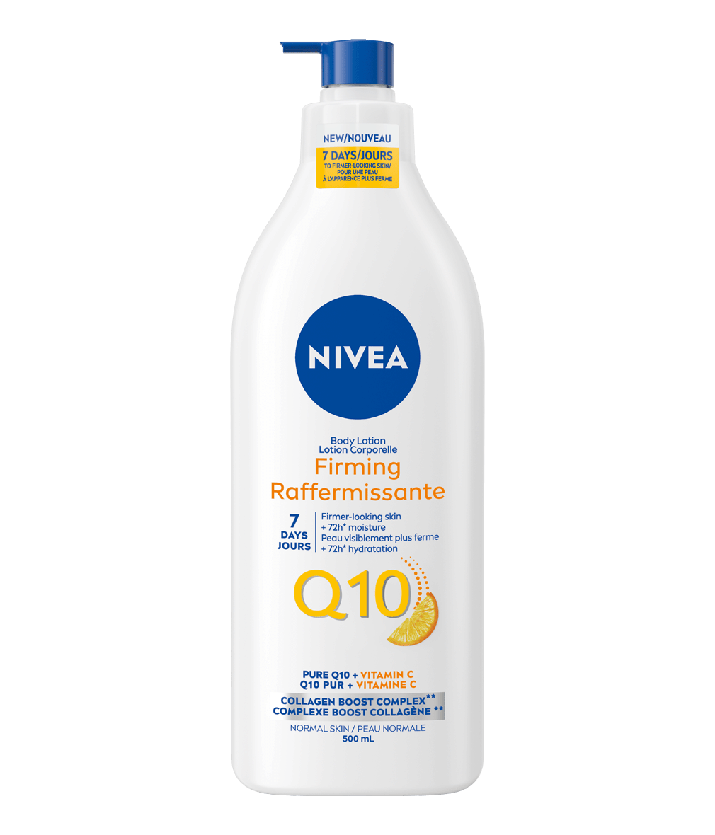 NIVEA Q10 Pure + Vitamin C Firming Body Lotion, 473 mL