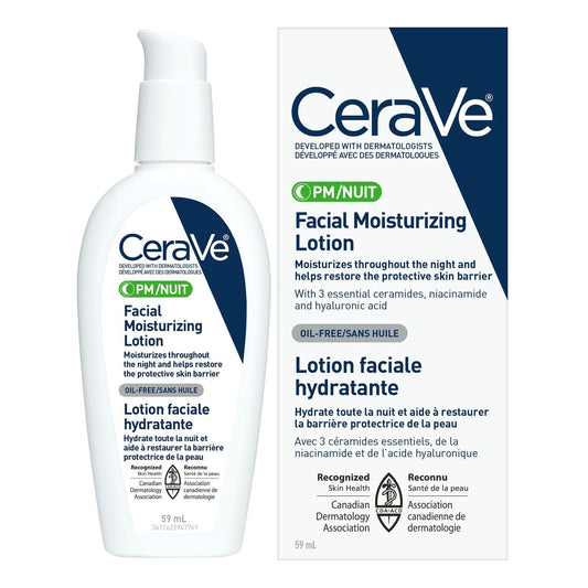 CeraVe PM Facial Moisturizing Lotion, 59 mL