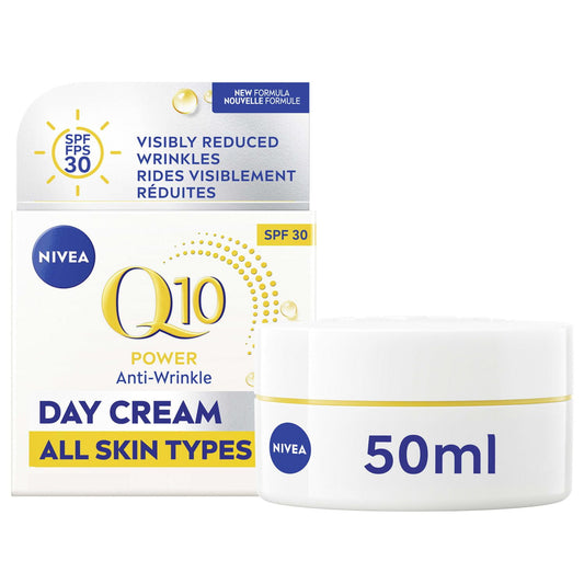 NIVEA Q10 Power Firming Day Cream SPF 30, 50 mL