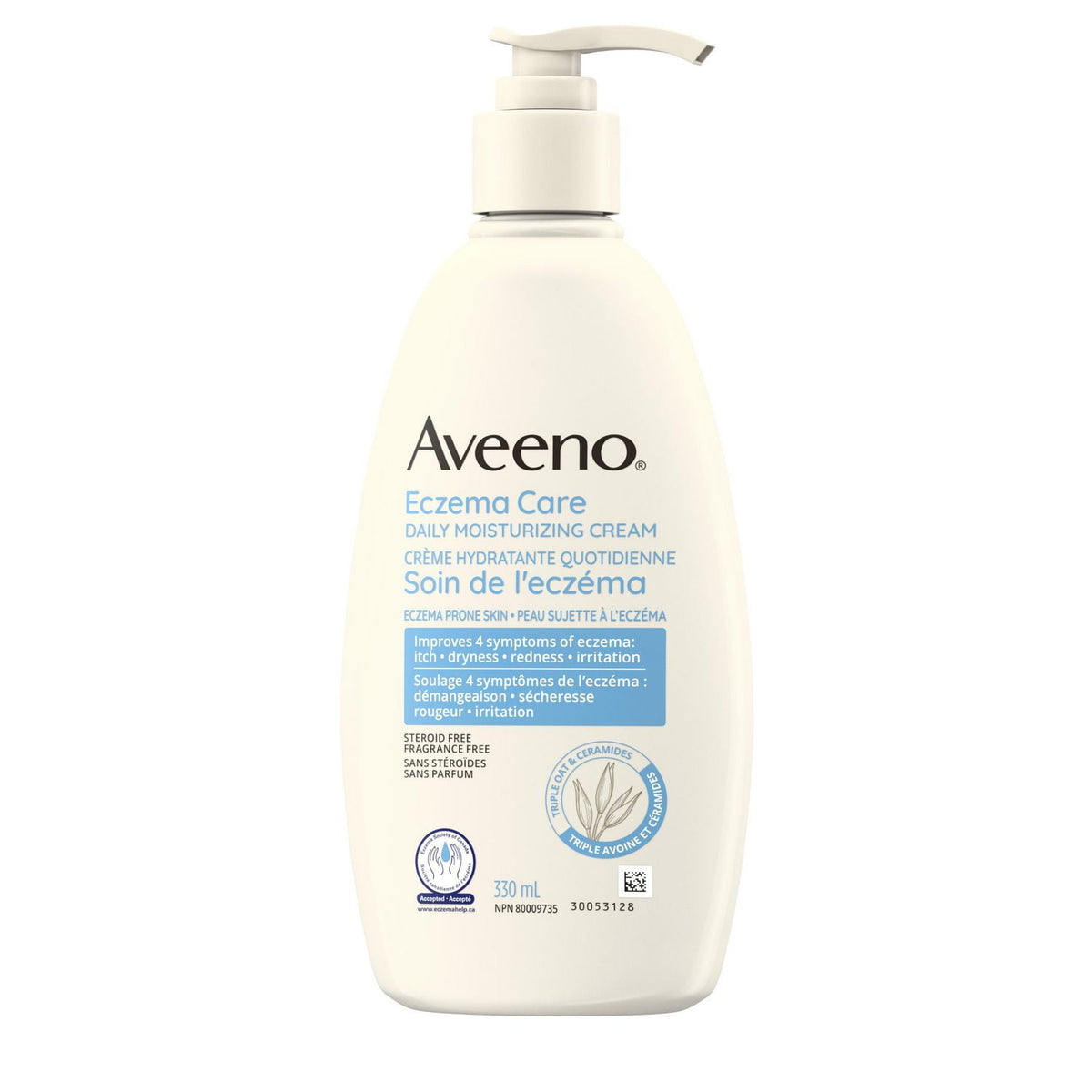 Aveeno Eczema Care Daily Moisturizing Cream, 330 mL