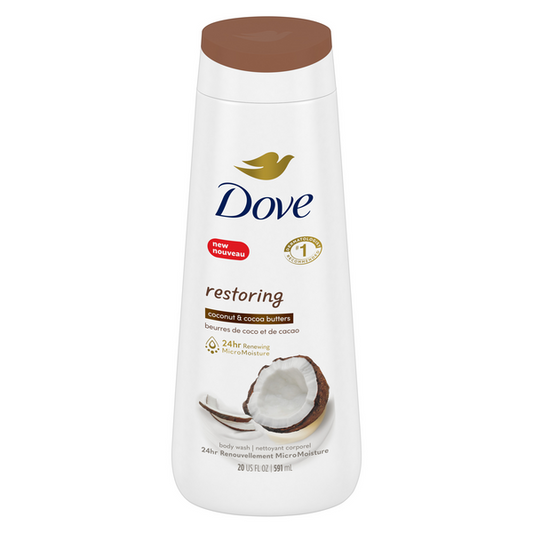 Dove Restoring Body Wash Coconut & Cocoa Butters 591 mL