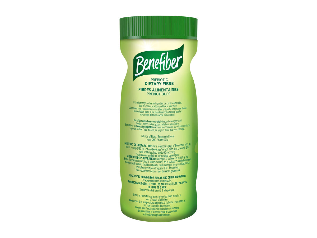 Benefiber Prebiotic Dietary Fibre Powder, 62 Servings, 248 g