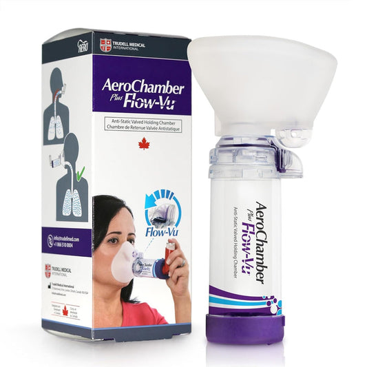 AeroChamber Plus Flow-Vu Chamber with Adult Small Mask